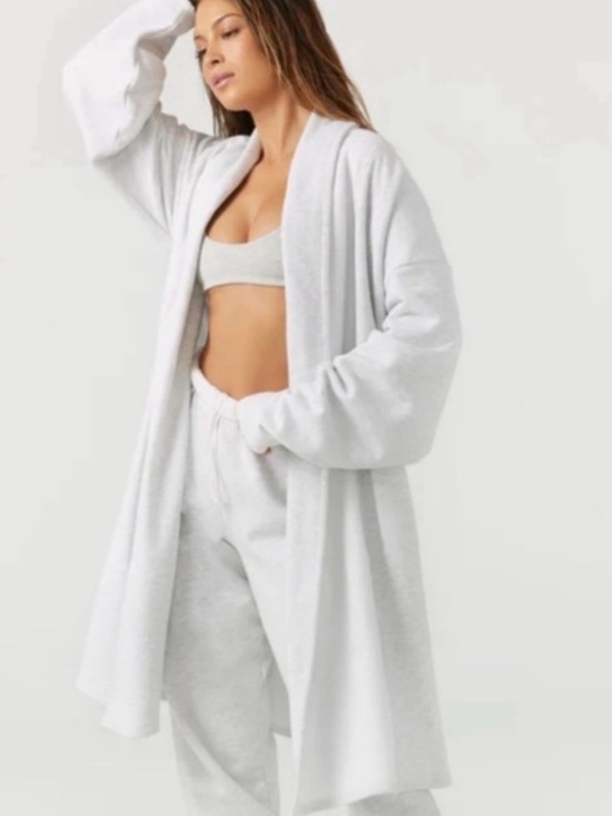 Joah Brown Sweaters - Joah Brown Oversized Open Cardigan One Size Gray